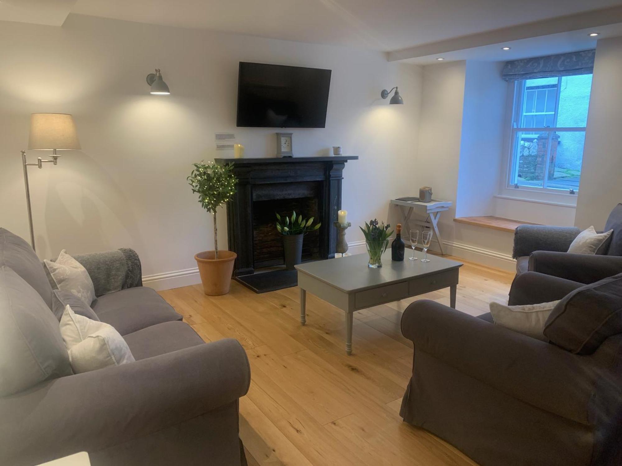 Georgian Holiday Apartment In Boscastle Buitenkant foto